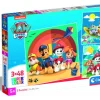 Puslespil Paw Patrol 3x48 brikker>Clementoni Clearance