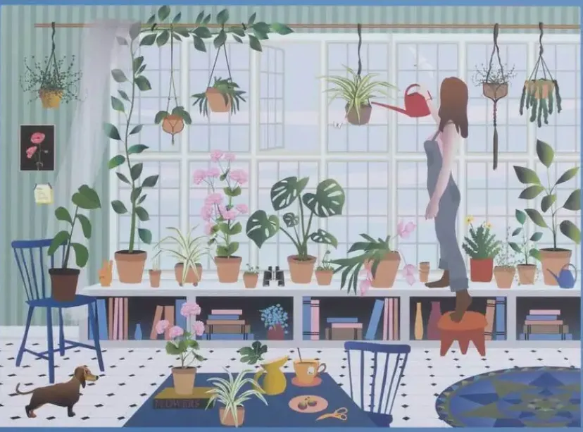 PUSLESPIL PLANT LOVER 1000 BRIKKER>ViSSEVASSE