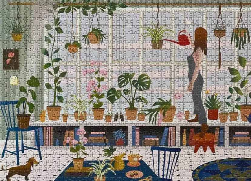 PUSLESPIL PLANT LOVER 1000 BRIKKER>ViSSEVASSE
