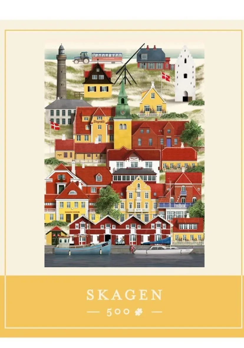 Puslespil Skagen 500 brikker>Martin Schwartz Sale