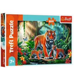 Puslespil Tiger habits 200 brikker>TREFL Sale