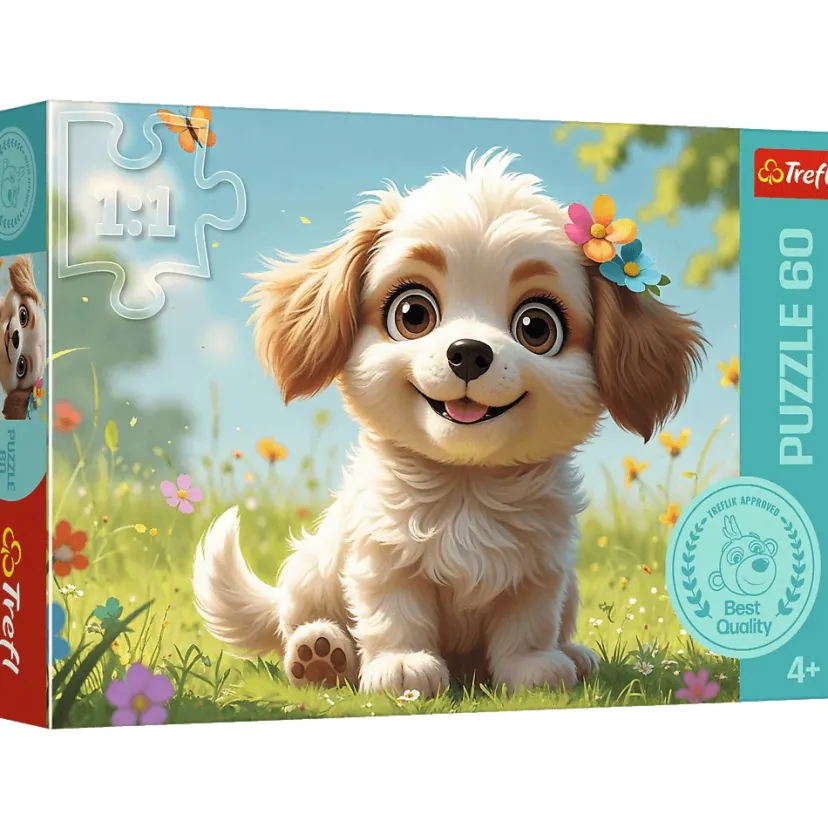 Puslespil To be a puppy 60 brikker>TREFL Online