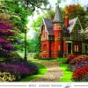 PUSLESPIL Victorian cottage 1000 brikker>Trefl Outlet