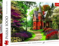 PUSLESPIL Victorian cottage 1000 brikker>Trefl Outlet