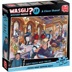 Puslespil Mystery 27 A Close Shave 1000 brikker>Wasgij Hot