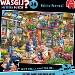 Puslespil Mystery 28 Feline Frenzy! 1000 brikker>Wasgij Sale