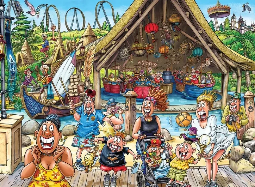 Puslespil Original Efteling World of Sindbad! 1000 brikker>Wasgij Sale