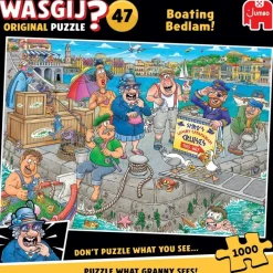 Puslespil Original 47 Boating Bedlam! 1000 brikker>Wasgij New