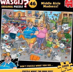 Puslespil Original 46 Middle Aisle Madness! 1000 brikker>Wasgij