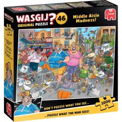 Puslespil Original 46 Middle Aisle Madness! 1000 brikker>Wasgij