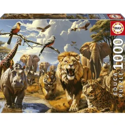 Puslespil wild animals 1000 brikker>Educa Sale