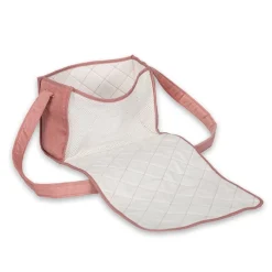 Pusletaske i fløjl, rosa><noscript><img width=