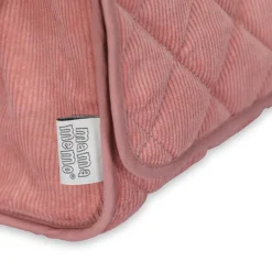 Pusletaske i fløjl, rosa><noscript><img width=