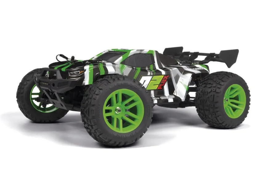 Quantum2 XT Flux 1/10th Stadium Truck - Green>Maverick RC New