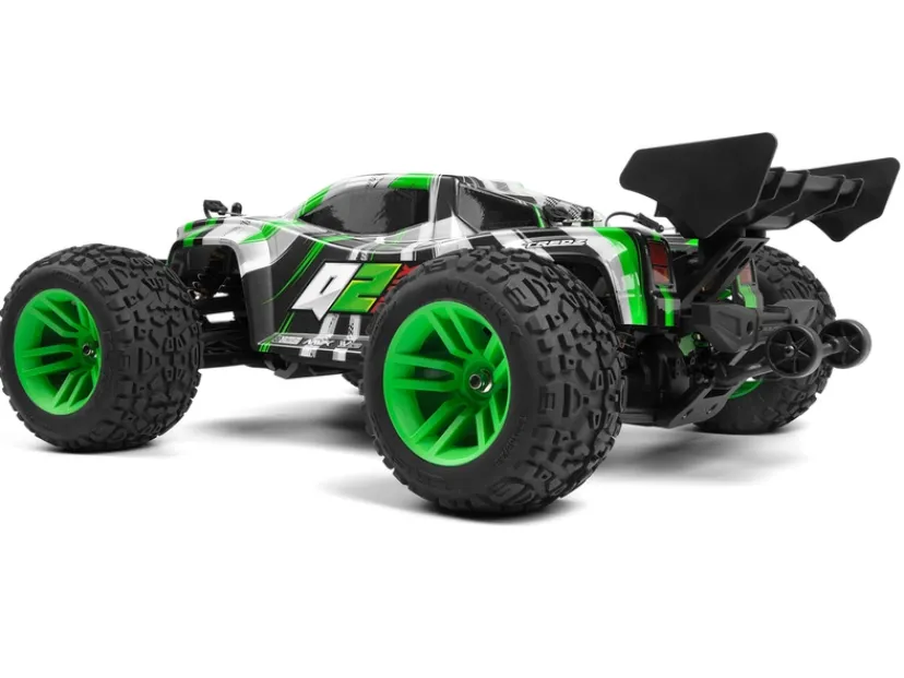 Quantum2 XT Flux 1/10th Stadium Truck - Green>Maverick RC New
