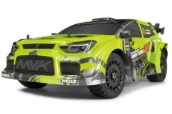 QuantumRX Rally Car Body - Fluoro Green>Maverick RC Outlet
