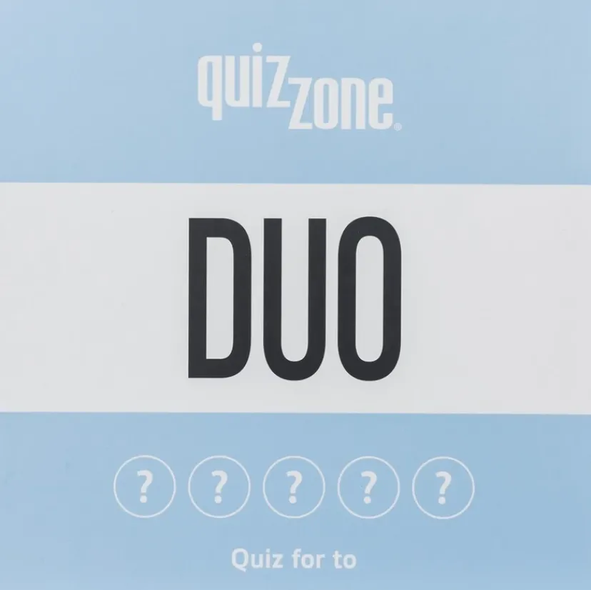 Quizzone DUO blå>Spil Sale