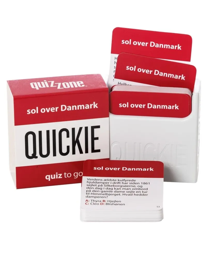 Quizzone Quickie Sol over Danmark>Spil Clearance