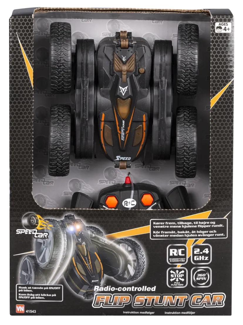 R/C 2,4 highspeed flipcar med lys>Speedcar Best