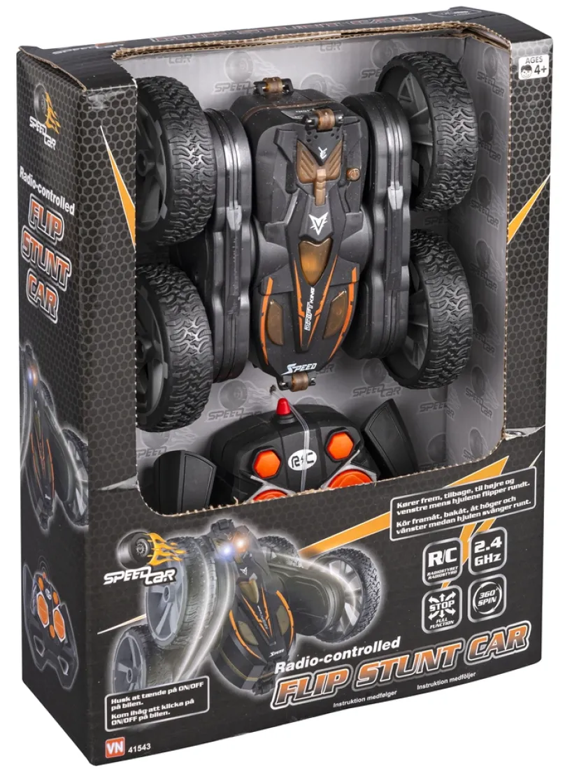 R/C 2,4 highspeed flipcar med lys>Speedcar Best