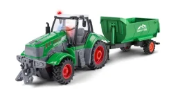 RC TRAKTOR MED ANHÆNGER>