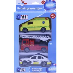 Redningskøretøjer 3-pak> Discount