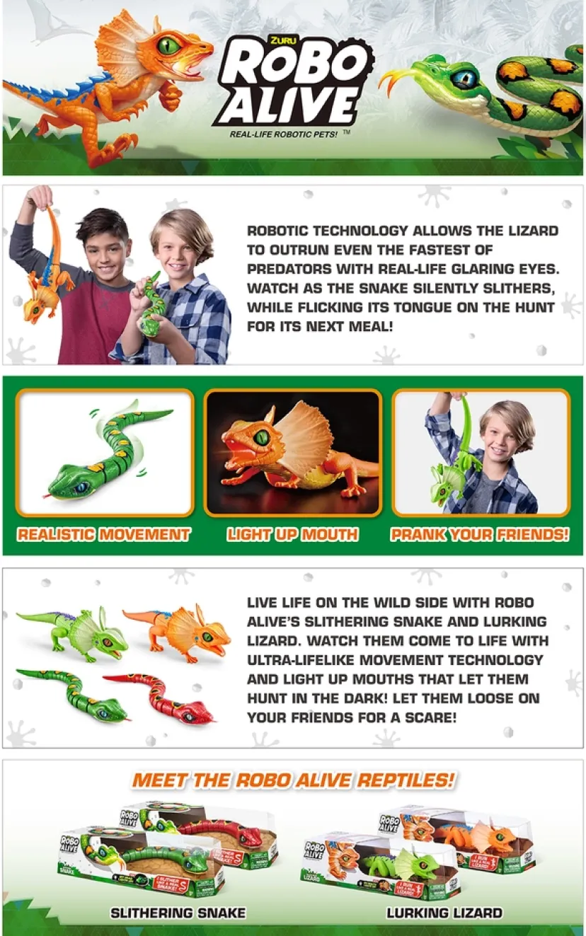 Robo Alive Robotic Lizard ass>RoboAlive Discount