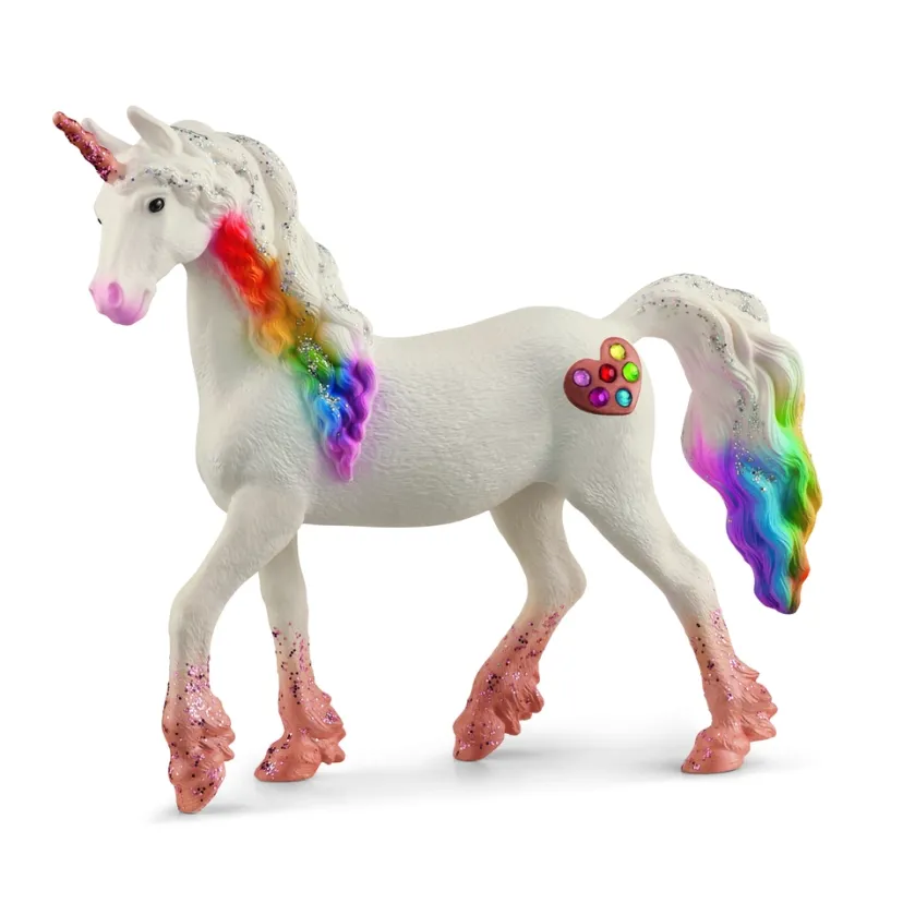 Regnbue-Enhjørninghoppe>Schleich Hot
