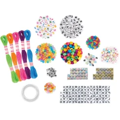 SHIMMER N SPARKLE ABC FASHION BEAD BRACELETS><noscript><img width=