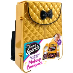 SHIMMER N SPARKLE COSMETIC BACKPACK GOLD> Hot