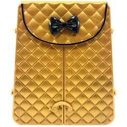SHIMMER N SPARKLE COSMETIC BACKPACK GOLD><noscript><img width=