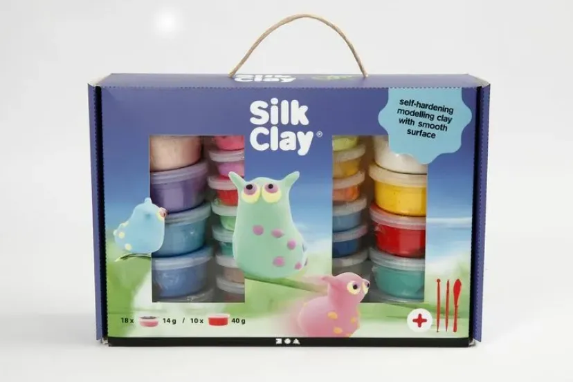 kuffert 1 sæt>Silk Clay Hot