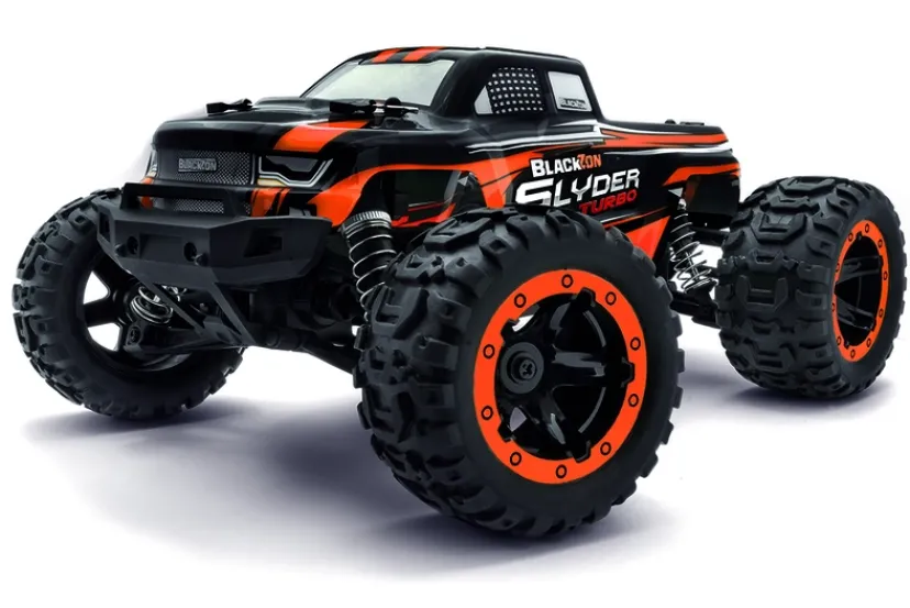 Slyder MT Turbo 1/16 4WD 2S Brushless - Orange>BLACKZON Clearance