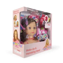 Sminkehoved Brunt hår> Sale