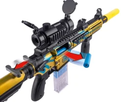 Sniper riffel med kikkert 74 cm><noscript><img width=