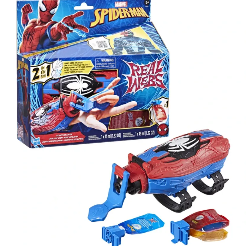 Spider-Man Real Webs Ultimate Web Blaster>Spiderman Hot
