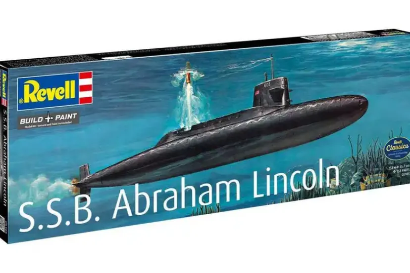 S.S.B. Abraham Lincoln with Interior 1:253>Revell Sale