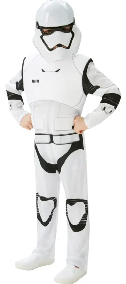 Stormstrooper Deluxe dragt med maske str. 5-6 år>Star Wars Online