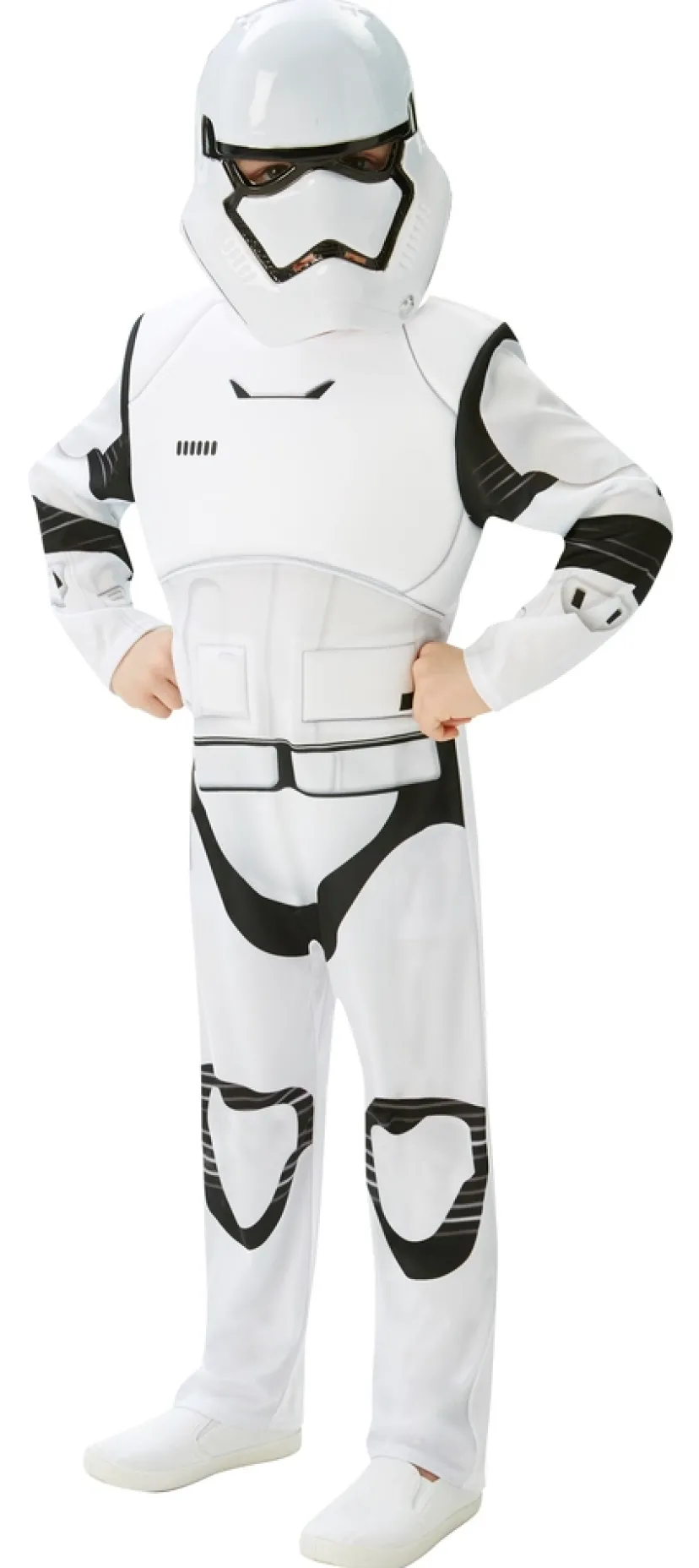 Stormstrooper Deluxe dragt med maske str. 5-6 år>Star Wars Online
