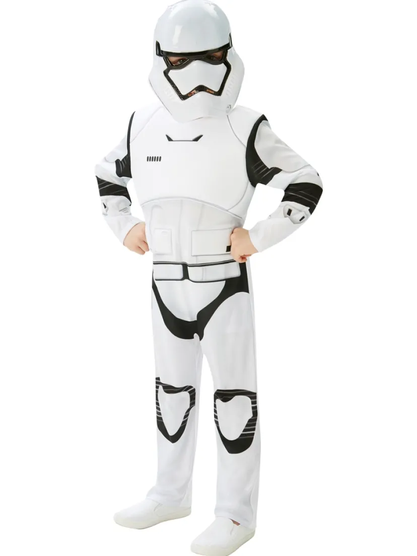 Stormstrooper Deluxe dragt med maske str. 5-6 år>Star Wars Online