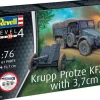 Starter kit Krupp Protze KFZ 69 w/3,7cm pak 1:76>Revell New