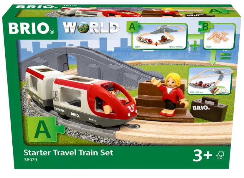 Startsæt med passagertog>Brio Best