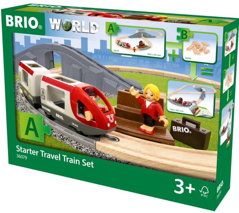Startsæt med passagertog>Brio Best