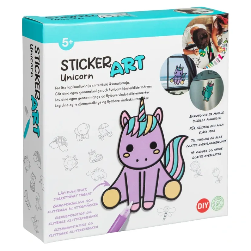 Sticker Art vinduesklistermærker ass> Hot