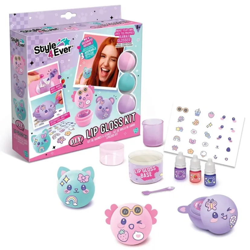 Style 4 Ever Læbebalsam Sæt Kawaii Stil> Hot