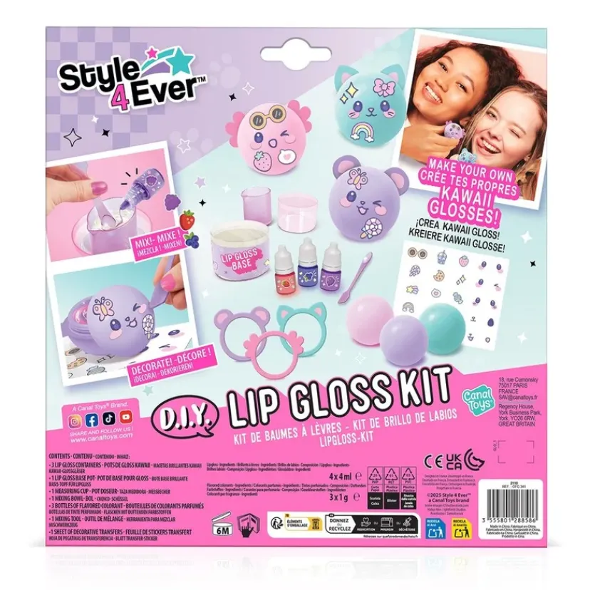 Style 4 Ever Læbebalsam Sæt Kawaii Stil> Hot