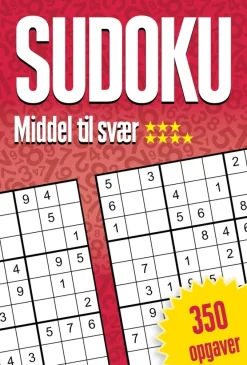 Sudoku - middel til svær> Online