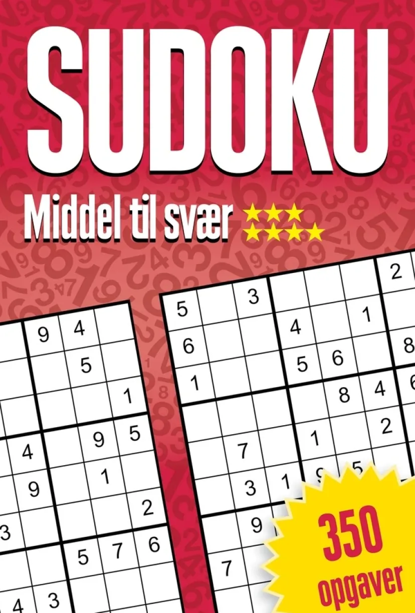 Sudoku - middel til svær> Online