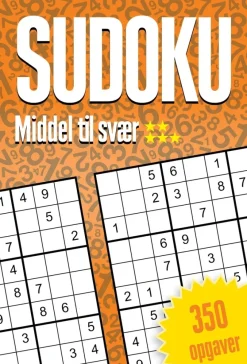 Sudoku - middel til svær> Best