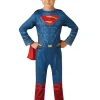 Superman Classic kostume med kappe str. 7-8 år> Best